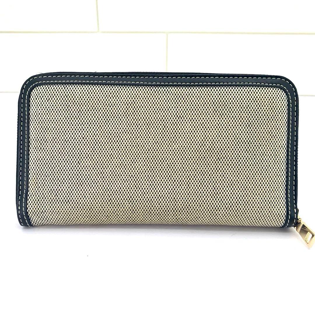 BURBERRY バーバリー ホースフェリープリント ラウンドジップ長財布