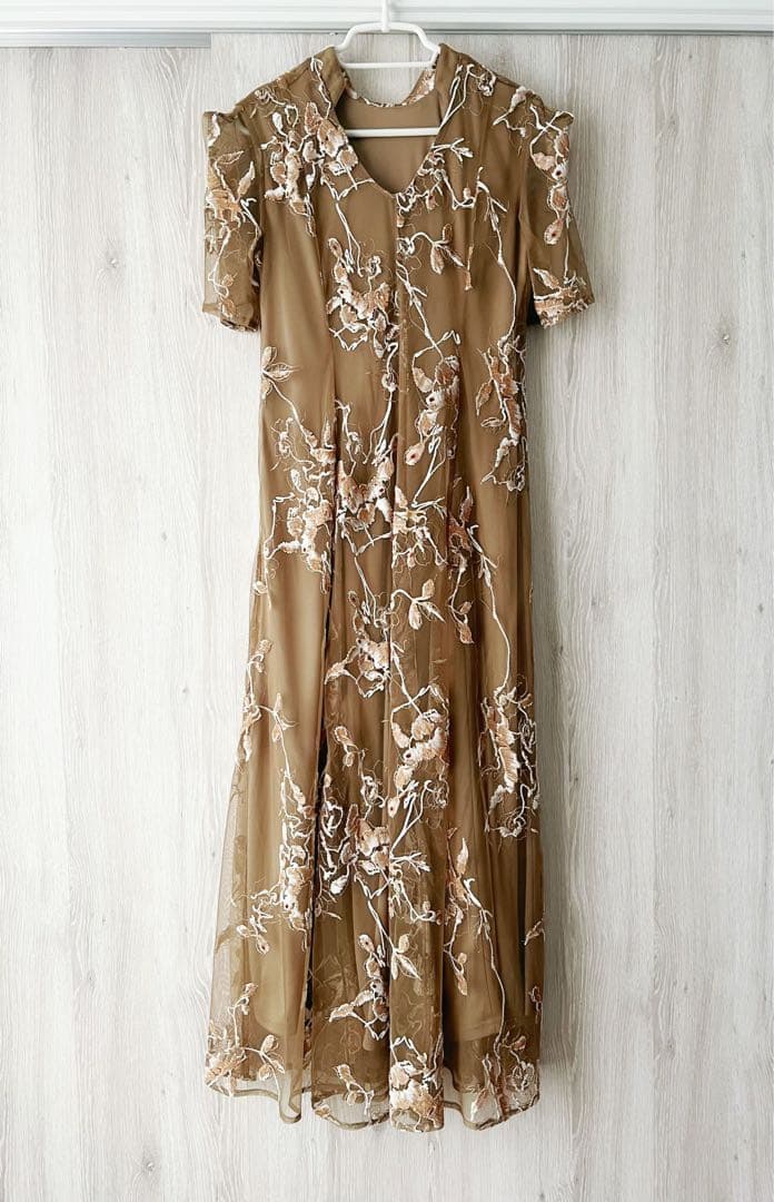 ワンピース 2WAY WILD ROSE CANVAS ART DRESS