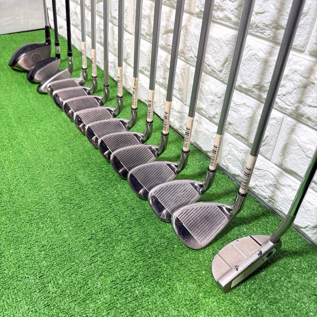 ゴルフセット　豪華　キャロウェイ　ラウンド仕様　フルセット　本格派　すぐ使える