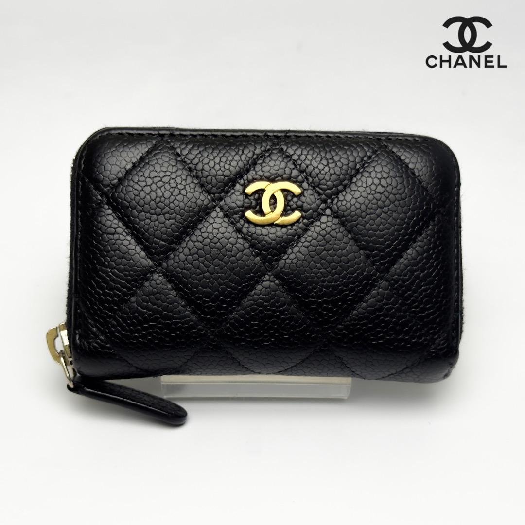 正規品　CHANEL シャネル　マトラッセ　ジップ　ケース　小銭入れ