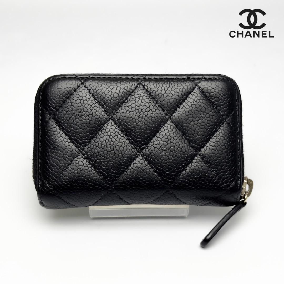 正規品　CHANEL シャネル　マトラッセ　ジップ　ケース　小銭入れ