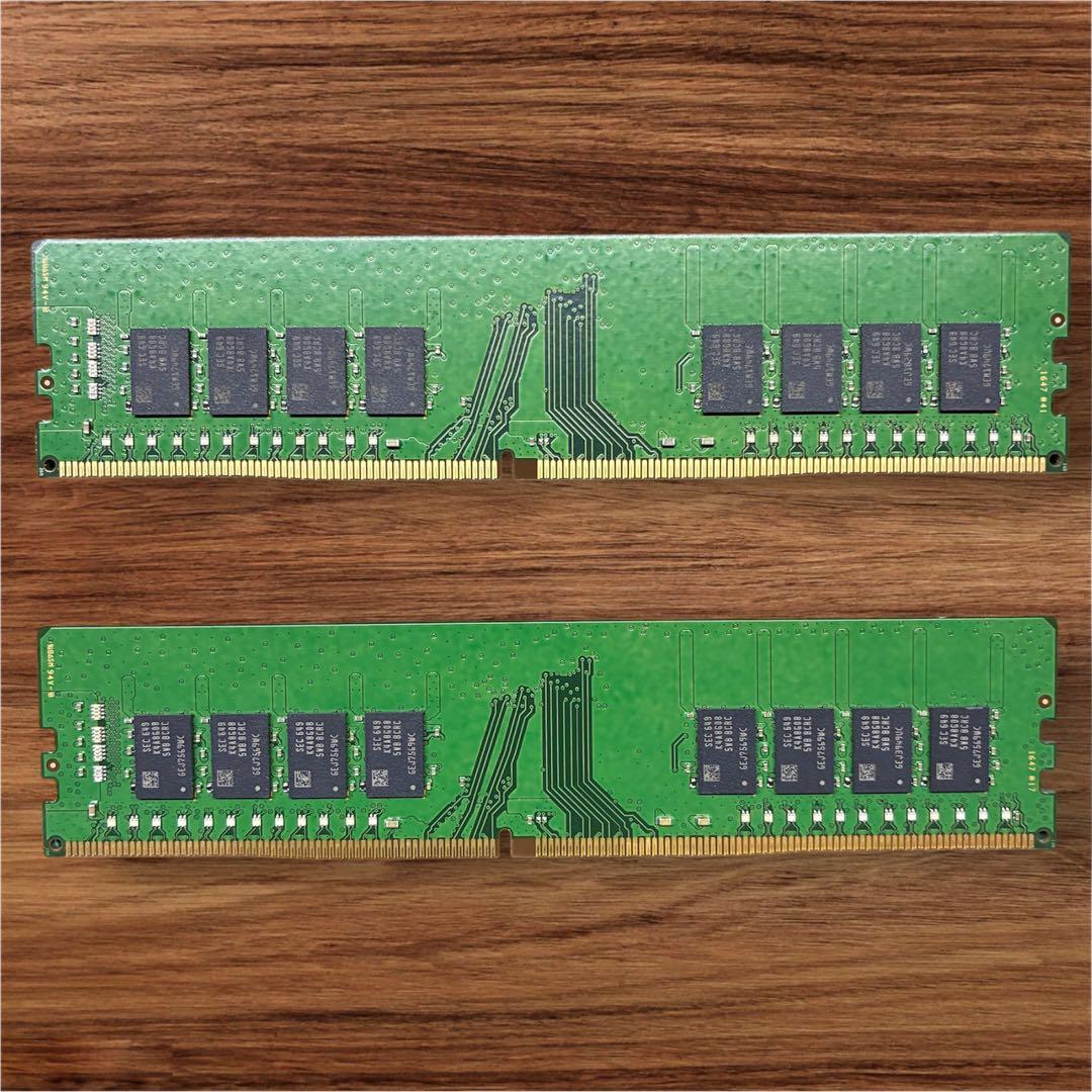 【複数テスト済】Samsung 16GB×2 32GB DDR4-2400T