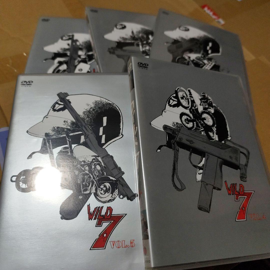 ワイルド7 DVD-BOX　実写版　1972年 日本テレビ　川津祐介、小野進也
