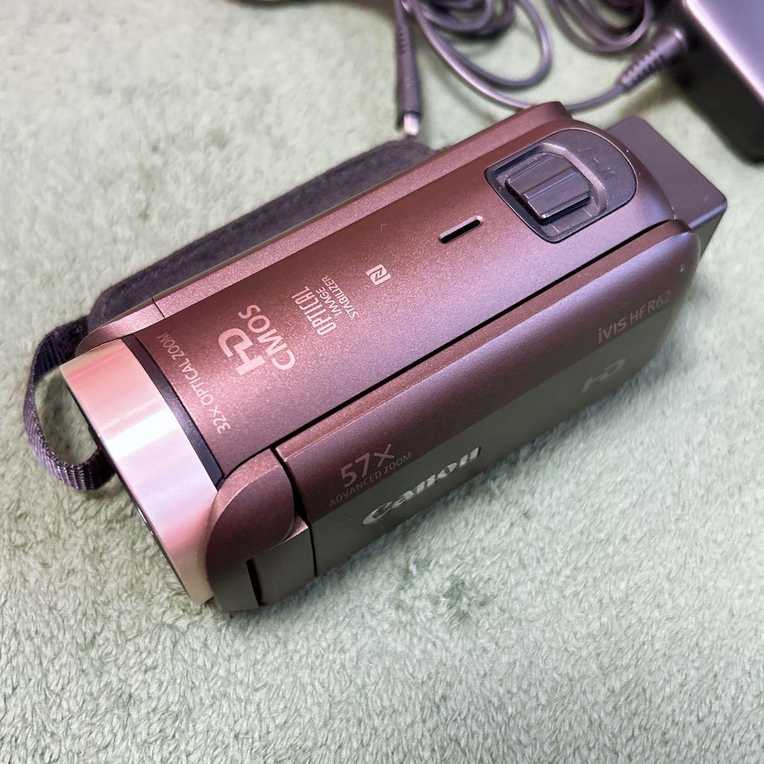 Canon HDビデオカメラ iVIS HF R62 ブラウン