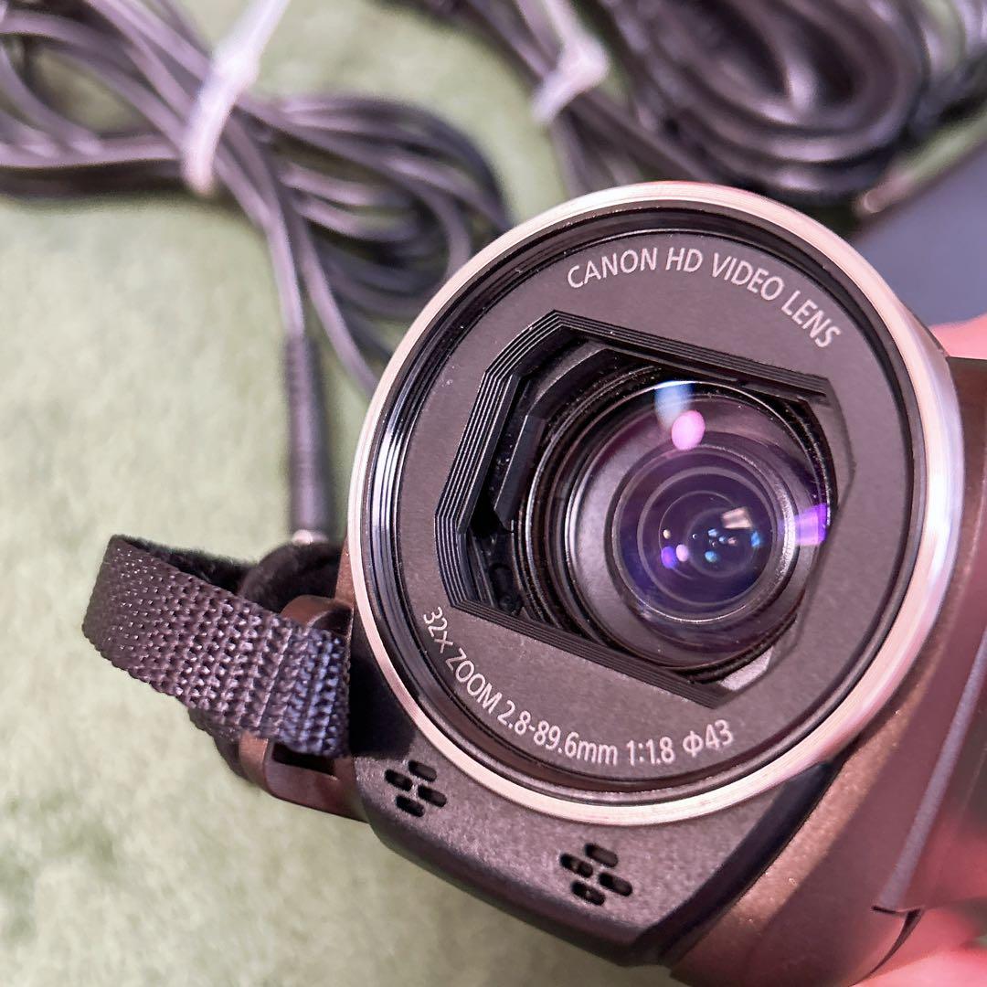 Canon HDビデオカメラ iVIS HF R62 ブラウン