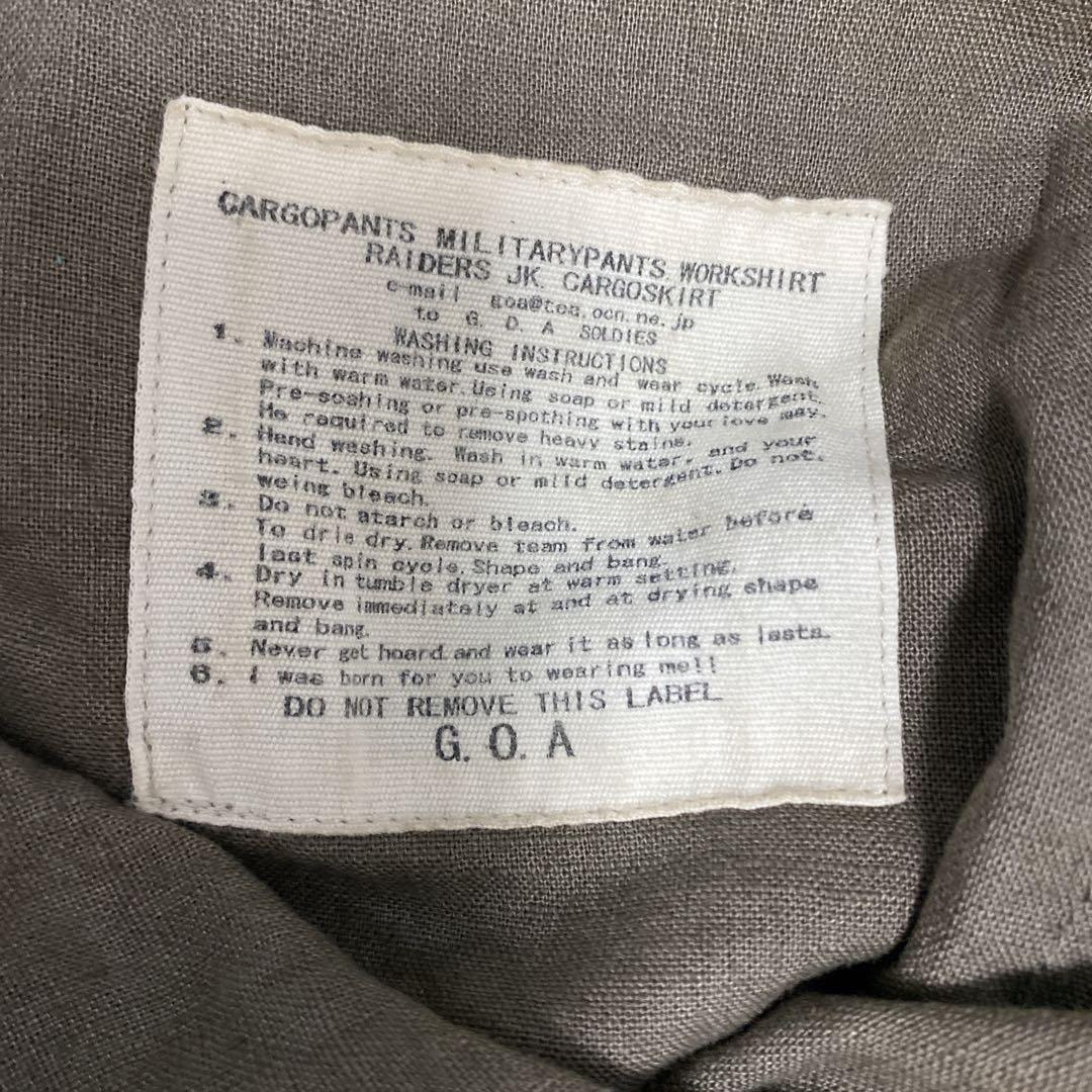 goa ゴア　ミリタリー　パンツ　ズボン