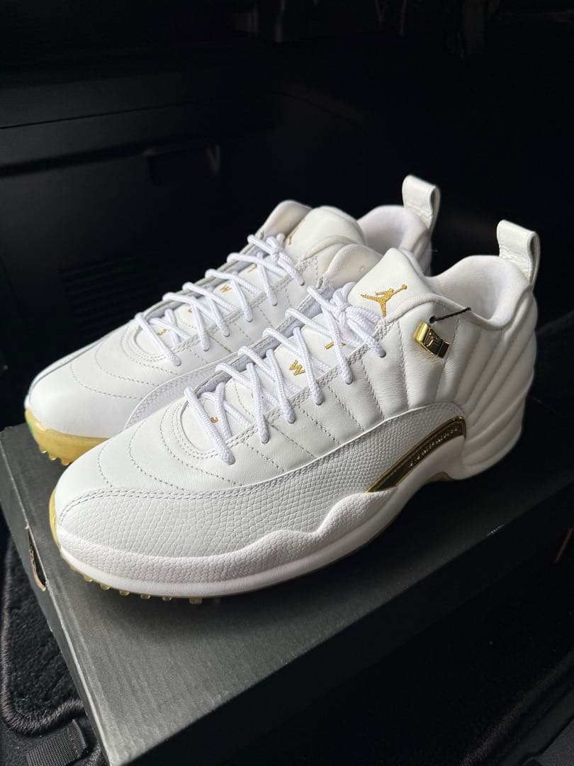 シューズ(男性用) Nike Air Jordan 12 Low Golfllic Gold