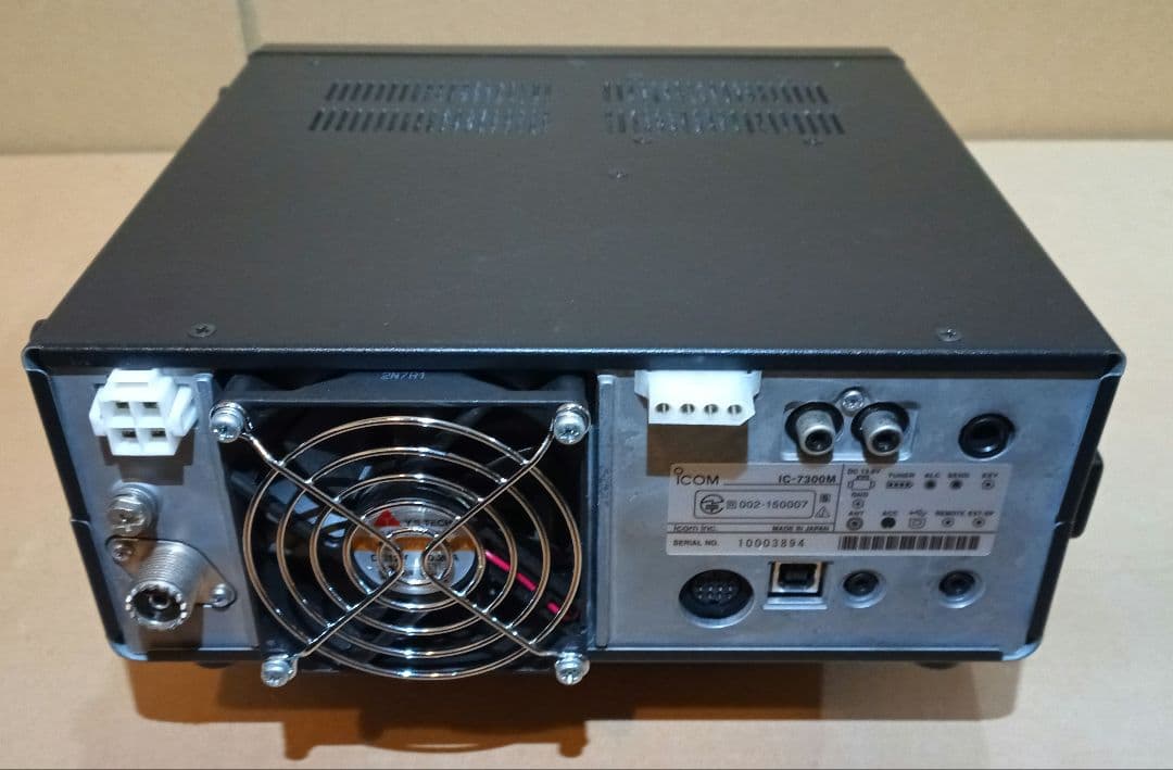 IC-7300M (HF+ 6m, 50W) 美品とオートチューナー