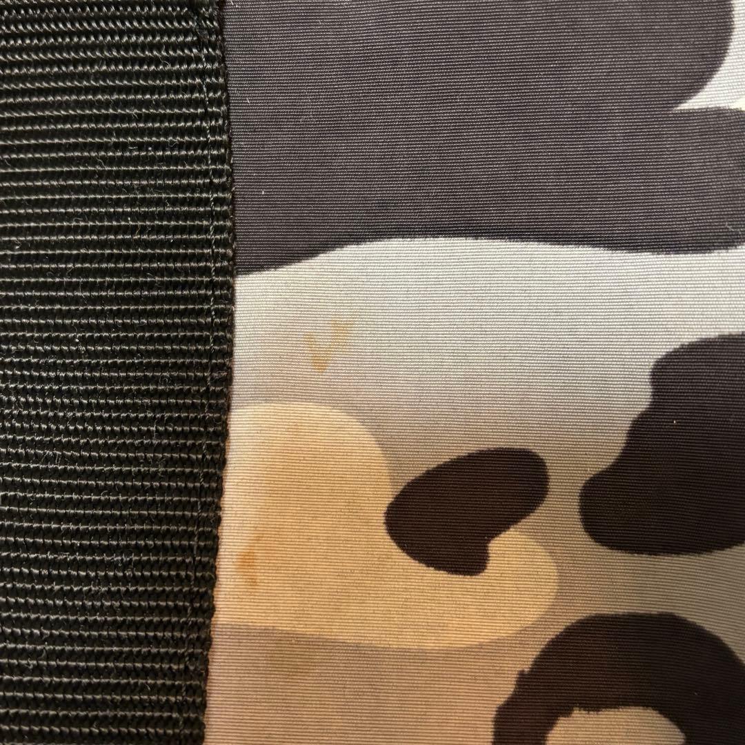 A BATHING APE SMALL PACK カモドラムバッグ　ショルダー