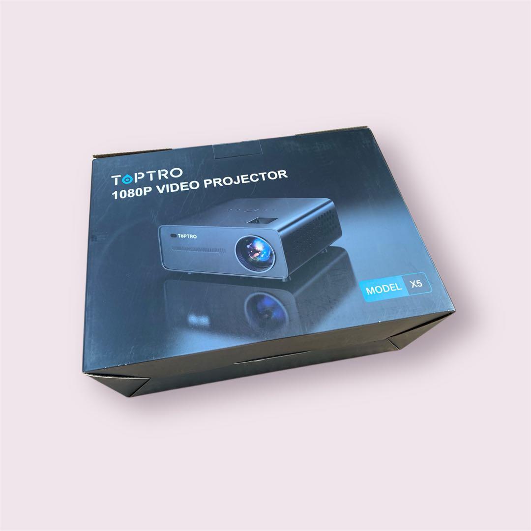 プロジェクター TOPTRO 1080P VIDEO PROJECTOR Model X5