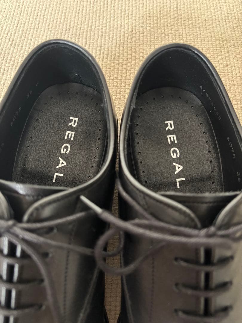 ☆2回使用箱付き☆ REGAL ストレートチップ　ビジネスシューズ