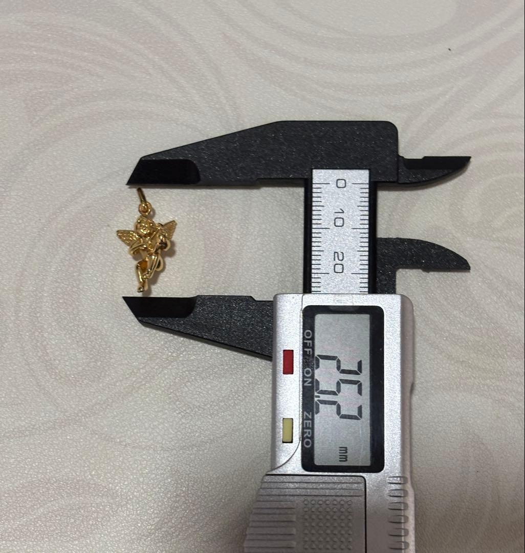 ☻*様 k18 の天使のペンダントトップ　エンジェル　美品