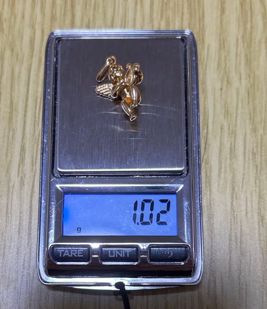 ☻*様 k18 の天使のペンダントトップ　エンジェル　美品