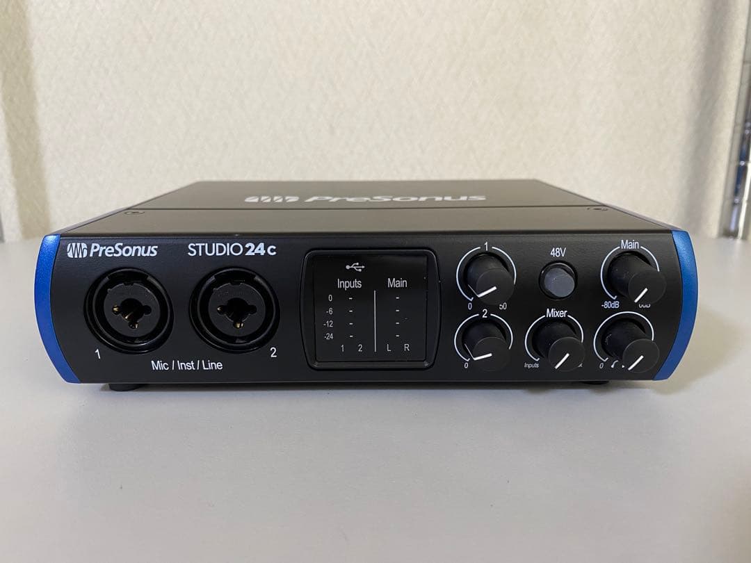【美品】PreSonus STUDIO24c オーディオ/MIDI