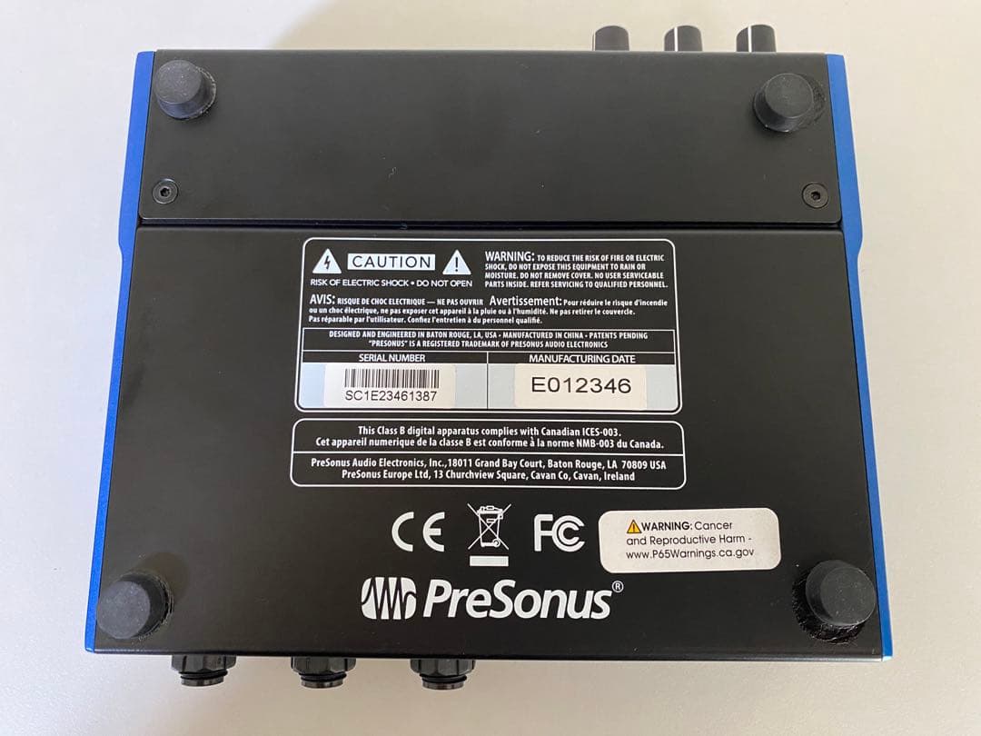 【美品】PreSonus STUDIO24c オーディオ/MIDI