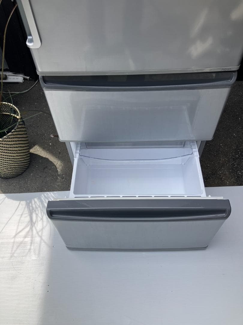 【福岡市限定】近郊限定 3ドア 冷凍冷蔵庫 AQUA 272L 配送設置無料♬