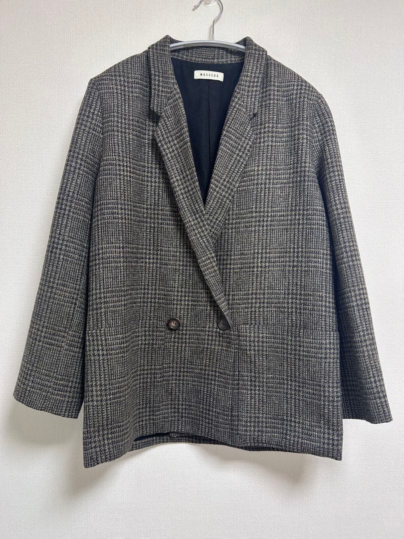 【Deuxieme classe】MASSCOB CHECK JACKET
