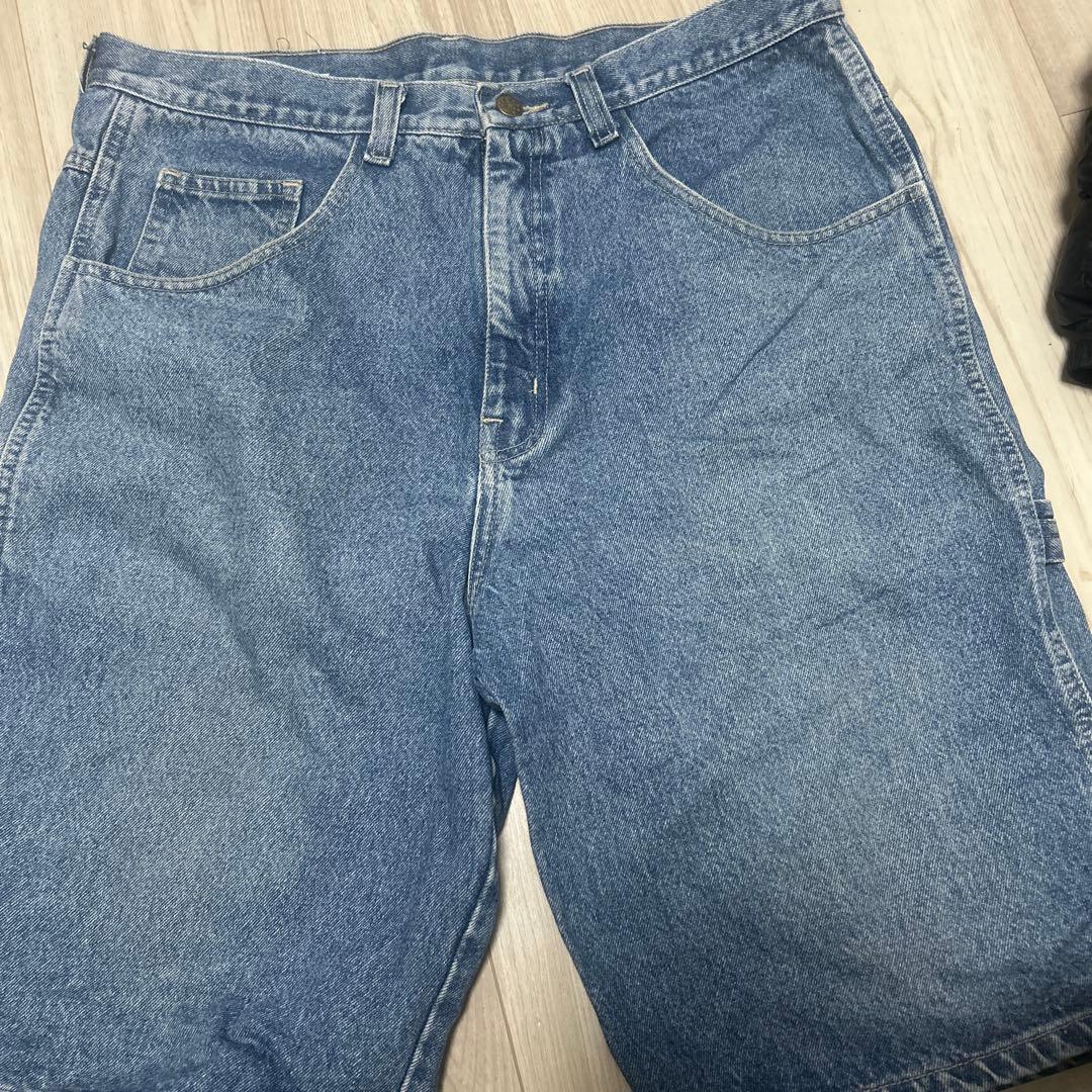 【美品】90年代　NIKE AIR 刺繍　デニムパンツ