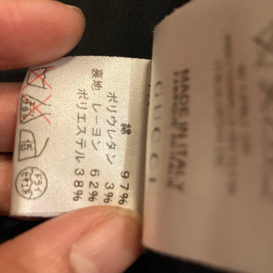 GUCCI ブラック ベロア　テーラードジャケット　トムフォード期