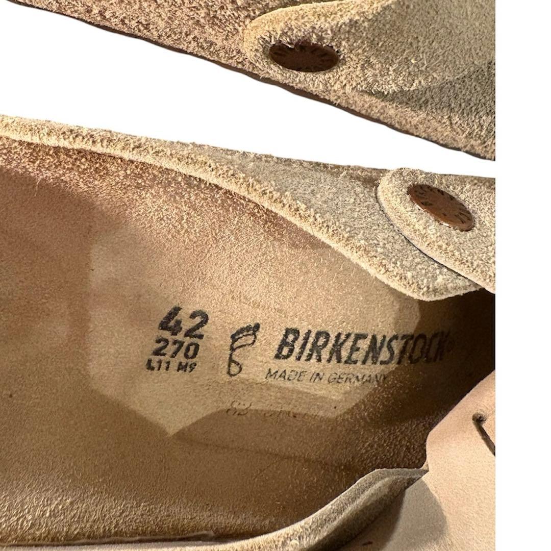 BIRKENSTOCK ボストン ベージュ 42
