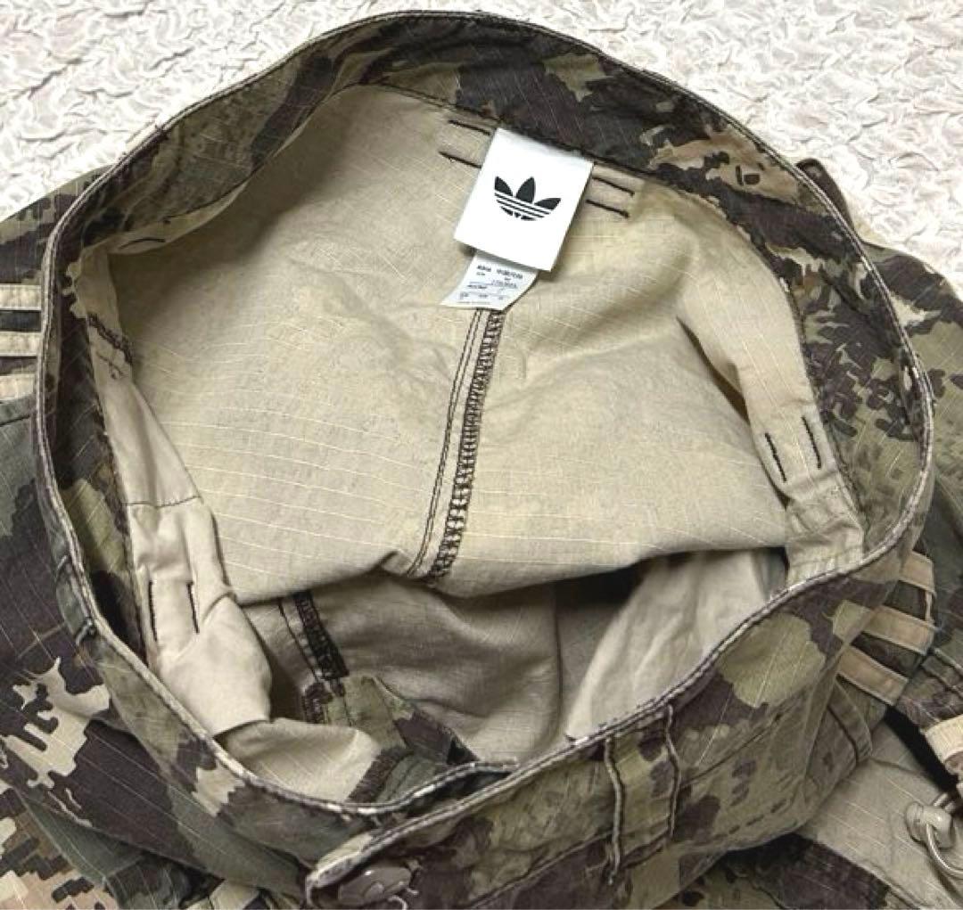 【正規品】美品 即完売 adidas ジップオフカーゴパンツ 迷彩 マルチカモ