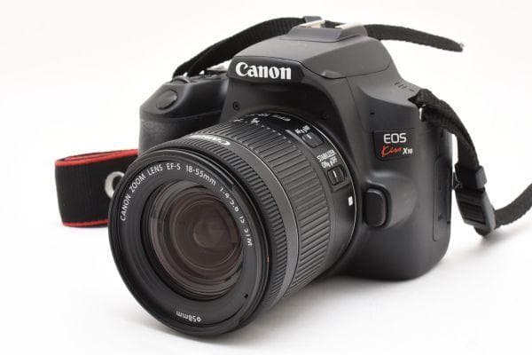 【美品】キャノン Canon EOS Kiss x10 レンズキット SDカード