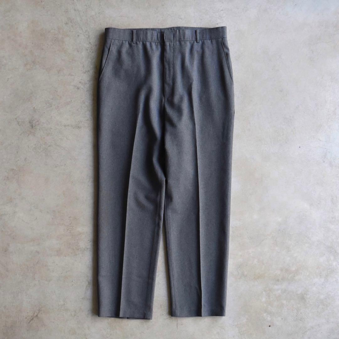 90s リーバイス アクションスラックス グレーW36L30TALONジッパー