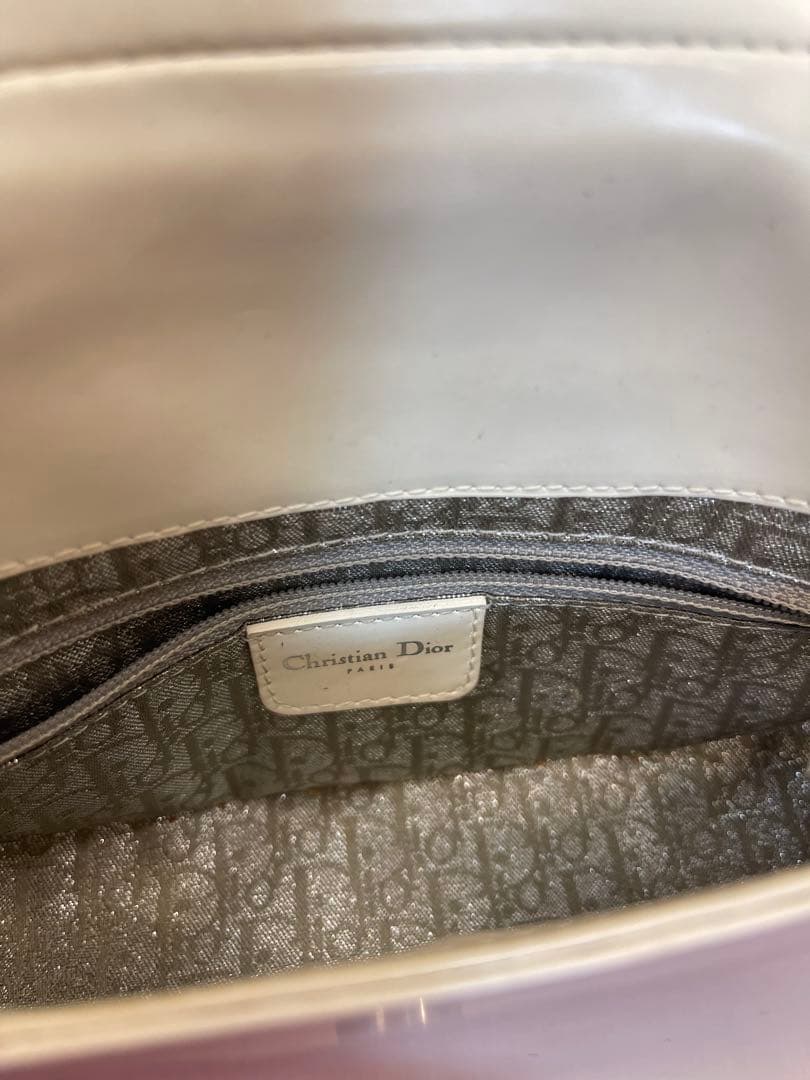 Dior ホワイト クラッチバッグ