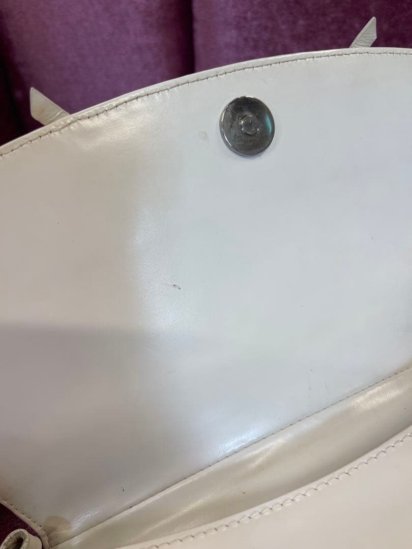 Dior ホワイト クラッチバッグ