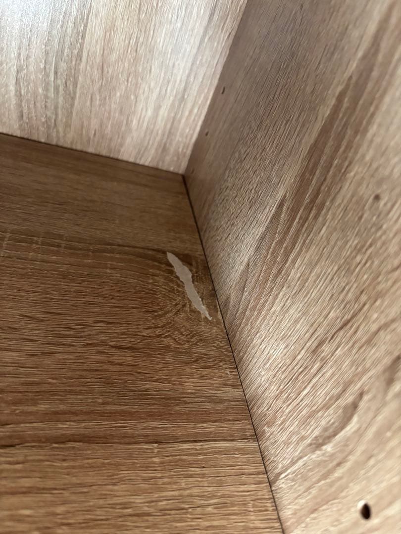 LOWYA スリムキッチン収納　食器棚　レンジ台収納棚ラック　1年使用