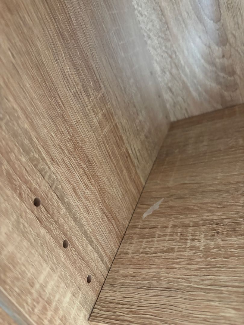 LOWYA スリムキッチン収納　食器棚　レンジ台収納棚ラック　1年使用