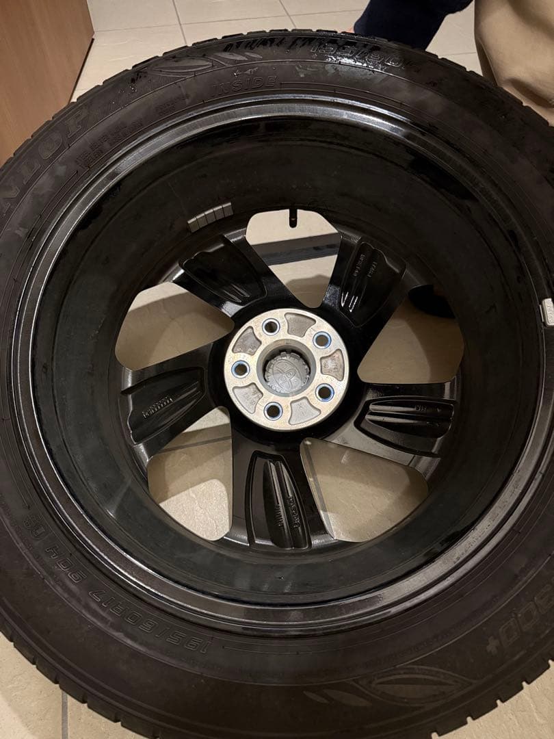 トヨタ 17インチ ホイールセット ダンロップタイヤ