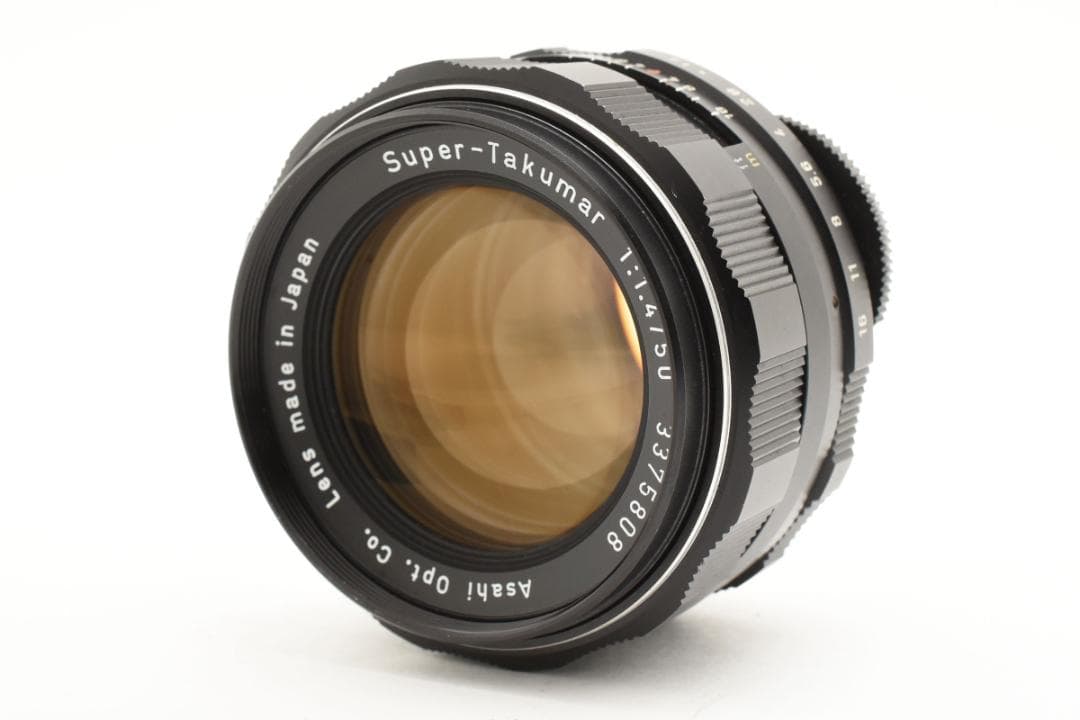 【美品】Pentax Super Takumar 50mm F1.4後#F016