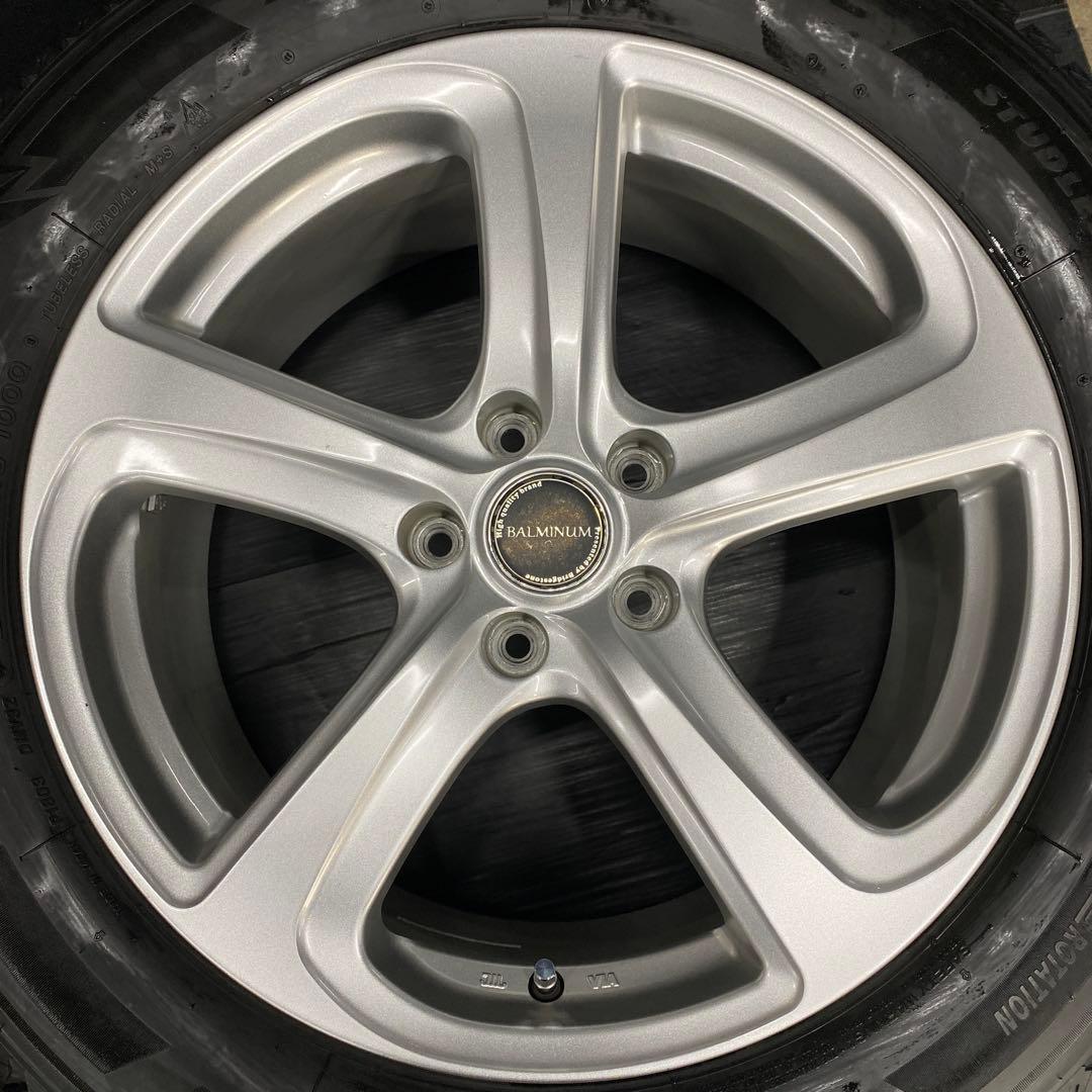 バリ溝‼️ブリヂストンブリザックスタッドレスセット225/60R18ハリアー等