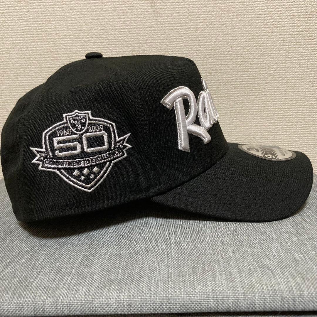 【海外限定】ニューエラ 9FORTY Aフレーム ラスベガスレイダース ブラック