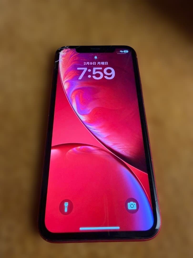 iPhone XR 64GB RED 本体