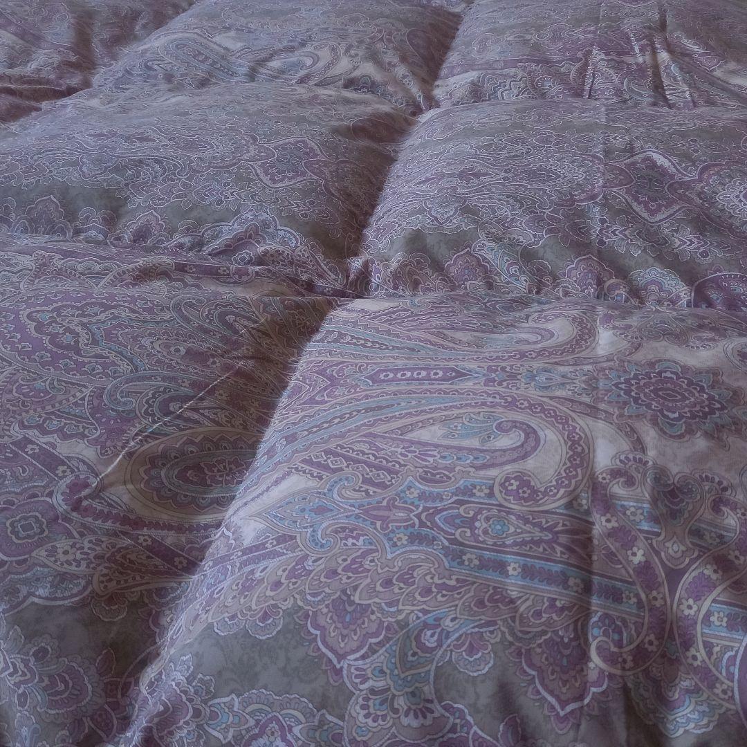 羽毛布団 増量 SDGS リフレッシュ羽毛 高密度生地 清潔 安心 日本製①