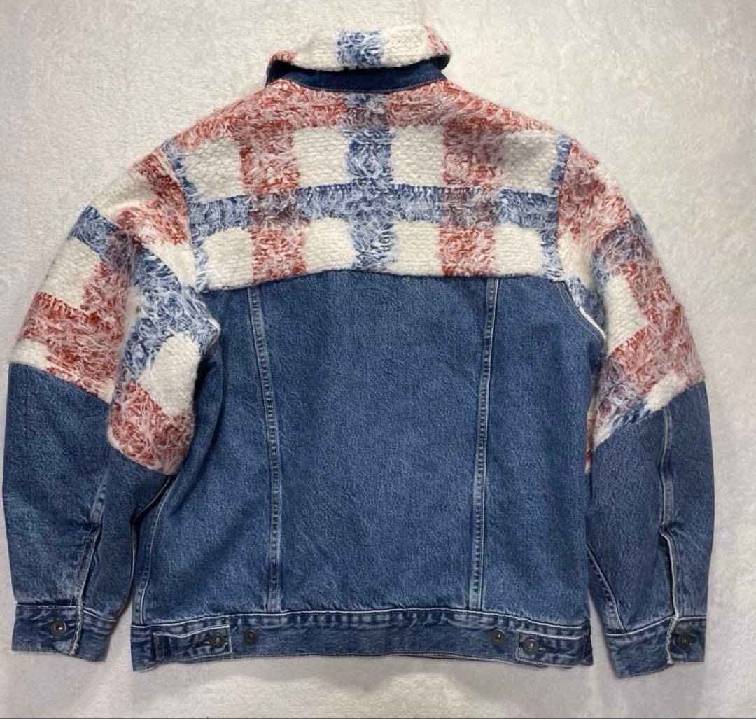 リーバイス　メイドアンドクラフテッド　デニム　ブルゾン　キルティング　Mサイズ