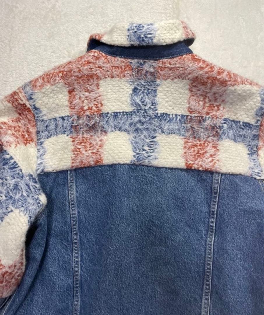 リーバイス　メイドアンドクラフテッド　デニム　ブルゾン　キルティング　Mサイズ