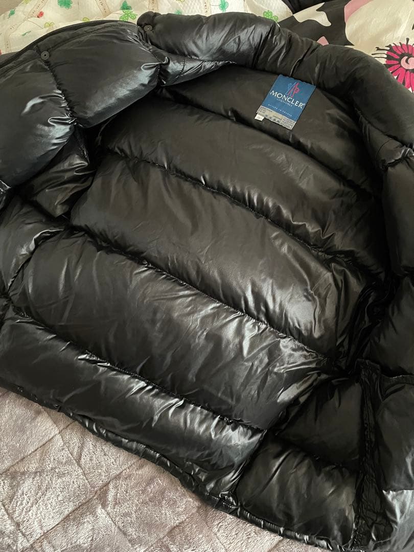 【美品】モンクレール　ダウンジャケット　青タグ　とにかく軽く温かい