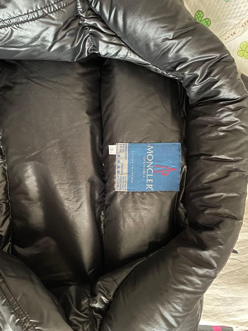【美品】モンクレール　ダウンジャケット　青タグ　とにかく軽く温かい