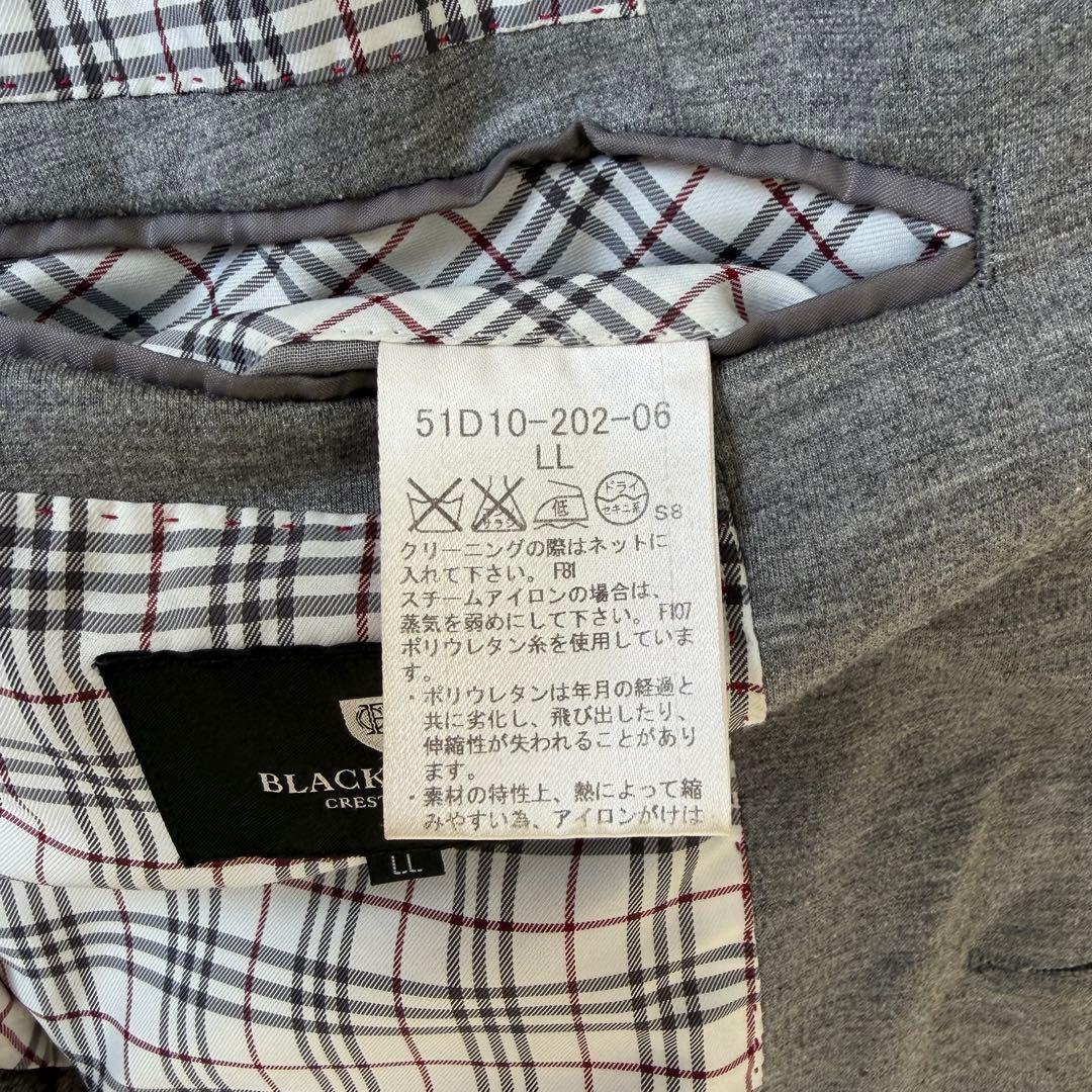 希少LL✨ブラックレーベルクレストブリッジ テーラードジャケット アンコン