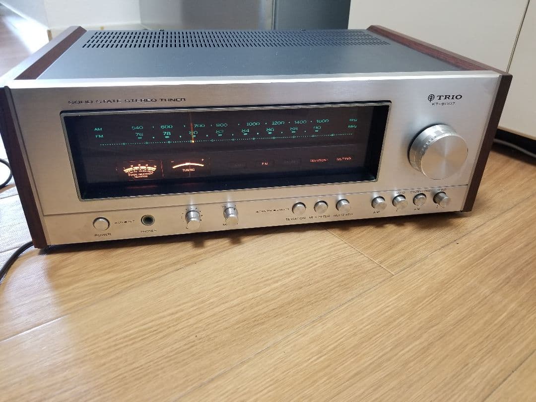 TRIO KT-9007 FM/AM チューナー希少品美品 /完動品