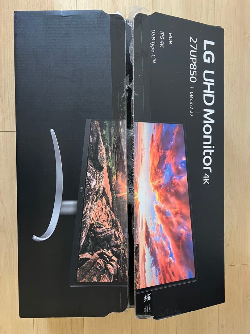 LG UHD モニター27UP850-W 27インチ 4K type-c