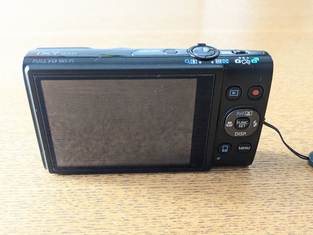 美品 Canon IXY 640 デジタルカメラ ブラック 送料無料