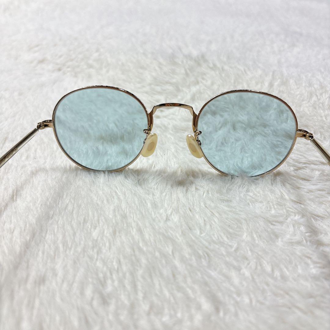 極美品 ayame アヤメ OLDSTAR オールドスター サングラス ゴールド