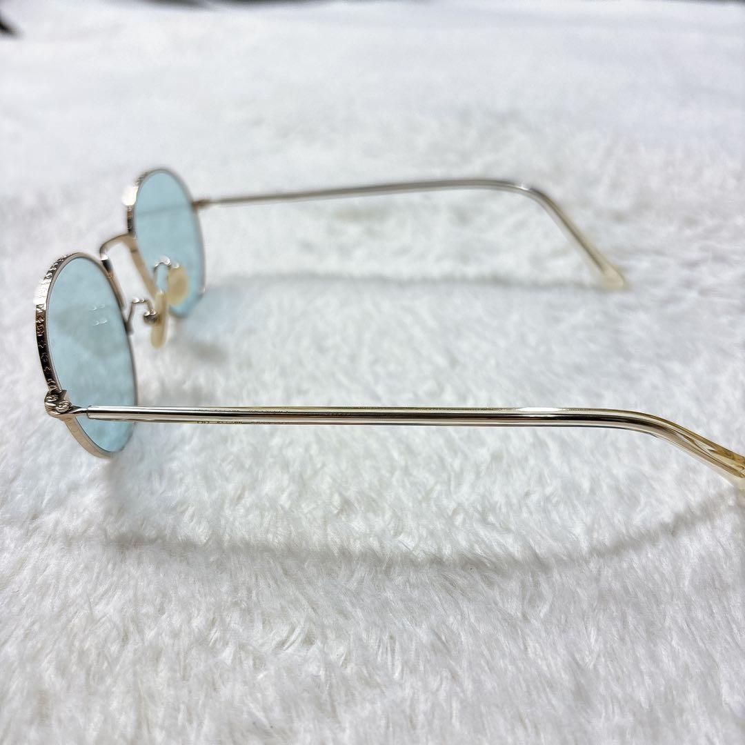 極美品 ayame アヤメ OLDSTAR オールドスター サングラス ゴールド