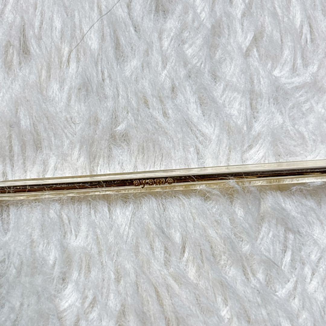 極美品 ayame アヤメ OLDSTAR オールドスター サングラス ゴールド