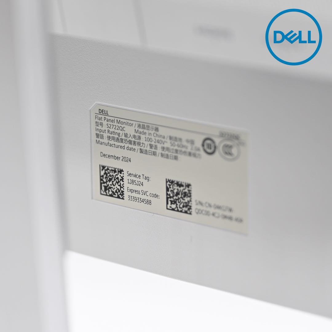 DELL S2722QC 27インチ 4Kモニター