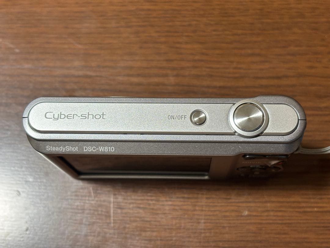 SONY サイバーショット DSC-W810 動作確認済み 本体、バッテリーのみ